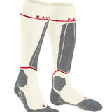 SK4 Advanced Compression Merinould Skisokker - Dame - Off White