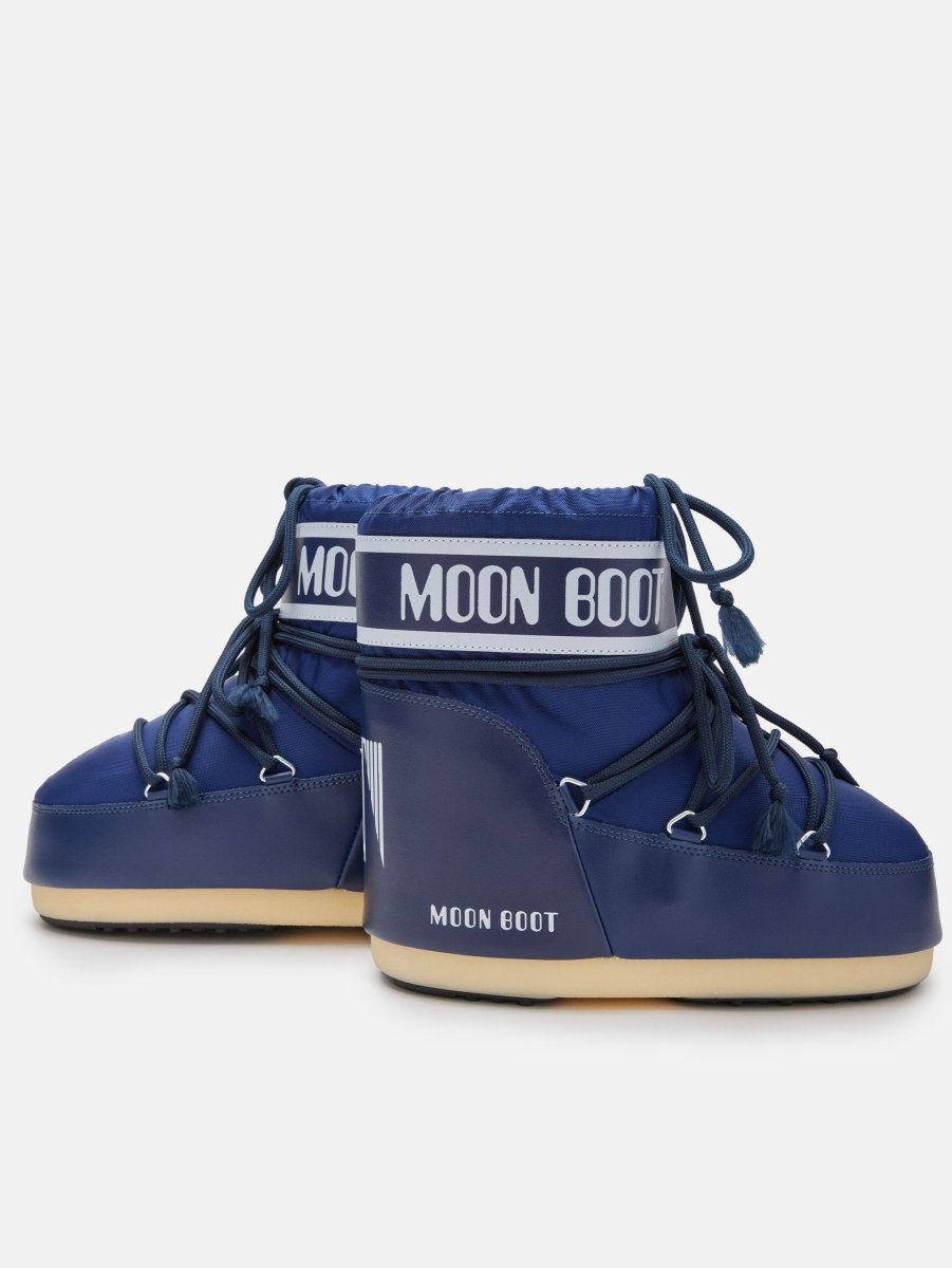Icon Low Nylon Vinterstøvle - Unisex - Blue - Gumpel & Co