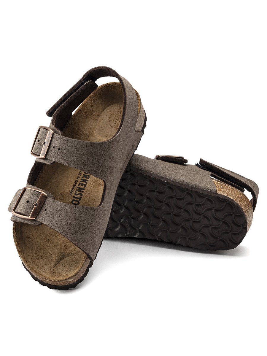 Kids Milano Birko - Flor Nubuklæder Sandaler - Børn - Mocha - Normal - Gumpel & Co