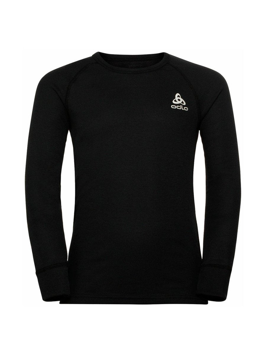 Kids Active Warm Eco Base Layer Skiundertrøje - Børn - Black - Gumpel & Co