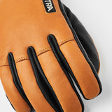 Army Leather Wool Terry 5-finger - Herre - Cork