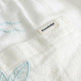 Men's - FIG LOOSE WITH EMBROIDERY SHORTS - Egret