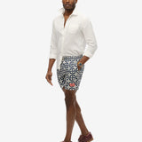 Tile Print 16 Badebukser - Herre - Navy Tala