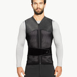Men's Live Shield Vest Amid Rygskjold - Herre - Black