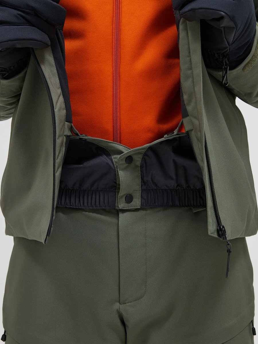 Maroon Insulated 2L Skijakke - Herre - Sort - Gumpel & Co