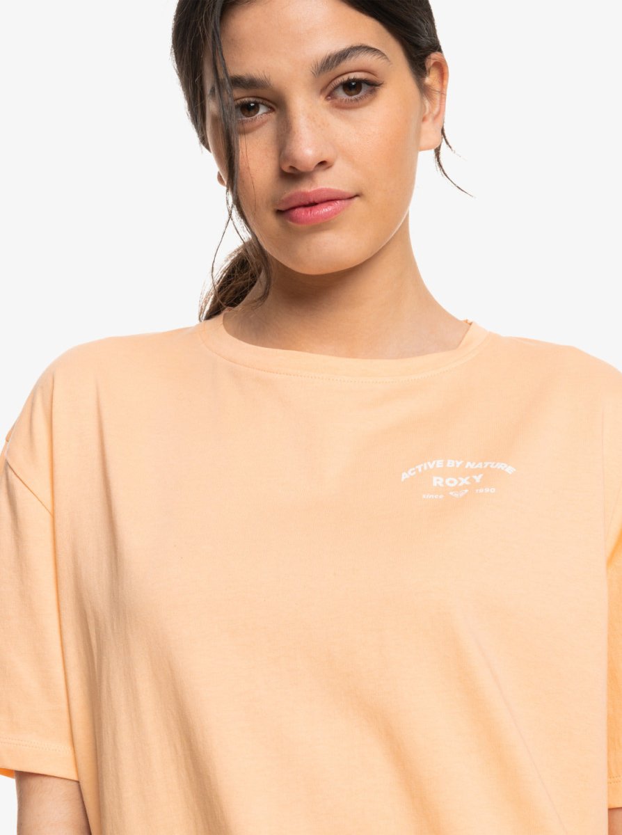 Women's Essential Energy T-shirt - Dame - Peach Fuzz - Gumpel & Co