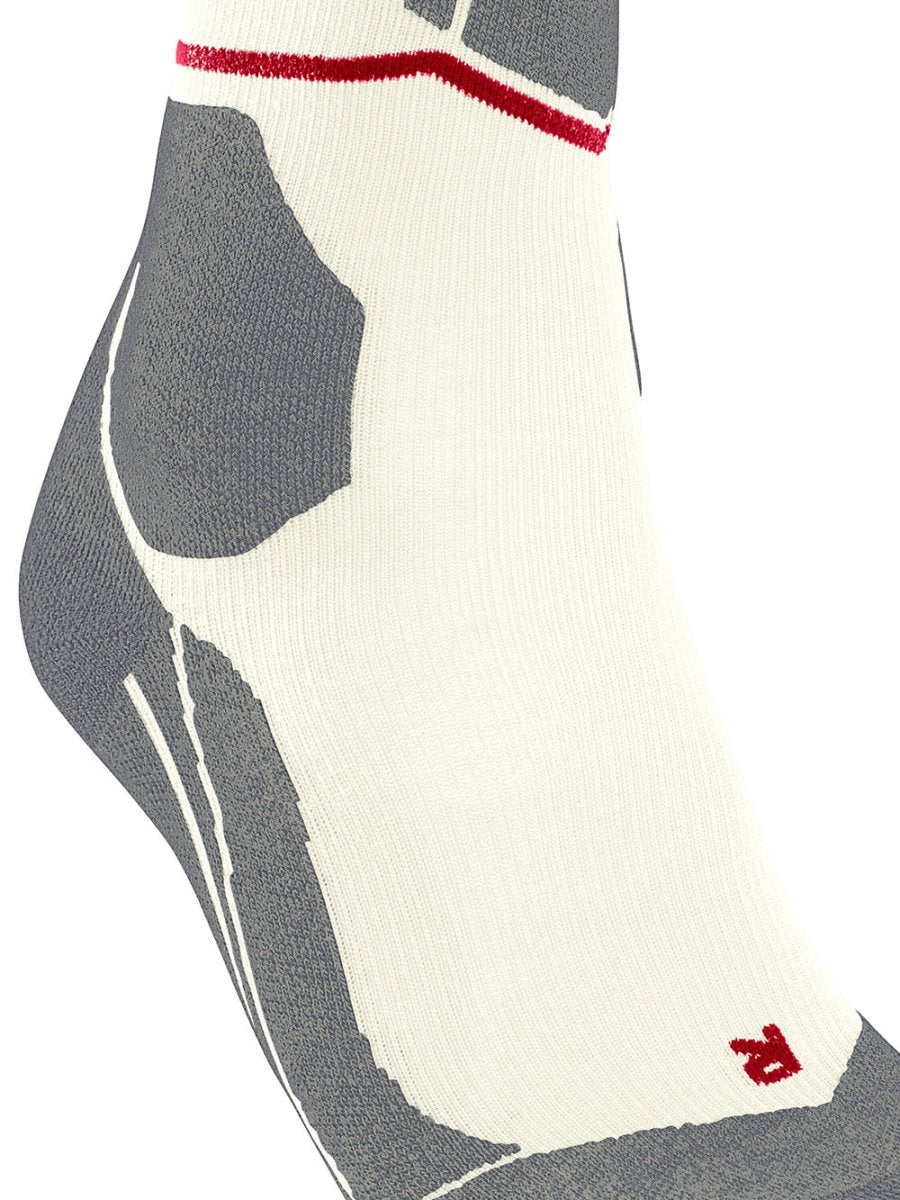 SK4 Advanced Compression Merinould Skisokker - Dame - Off White - Gumpel & Co
