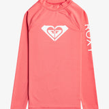 Kids Whole Hearted Long Sleeve UV/Rash Guard - Børn - Sun Kissed