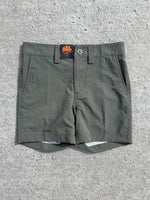 Junior Mini Addi Hybrid Walkshorts - Børn - Dark Army Green