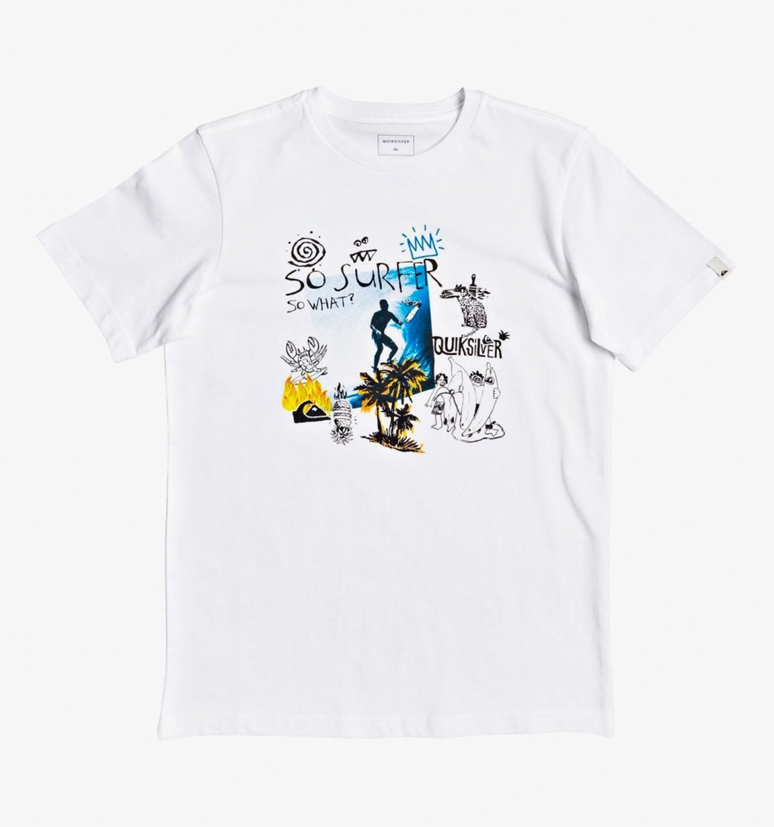 FUNKY SENSATION T - SHIRT TIL BØRN | WHITE - Gumpel & Co