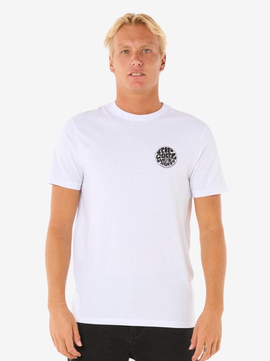 Wettie Icon Tee - Herre - Optical White - Gumpel & Co