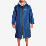 Advance Long Sleeve Surf Poncho | Voksne | Navy/Grey