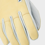 Army Leather Wool Terry 5-finger - Herre - Natural Yellow