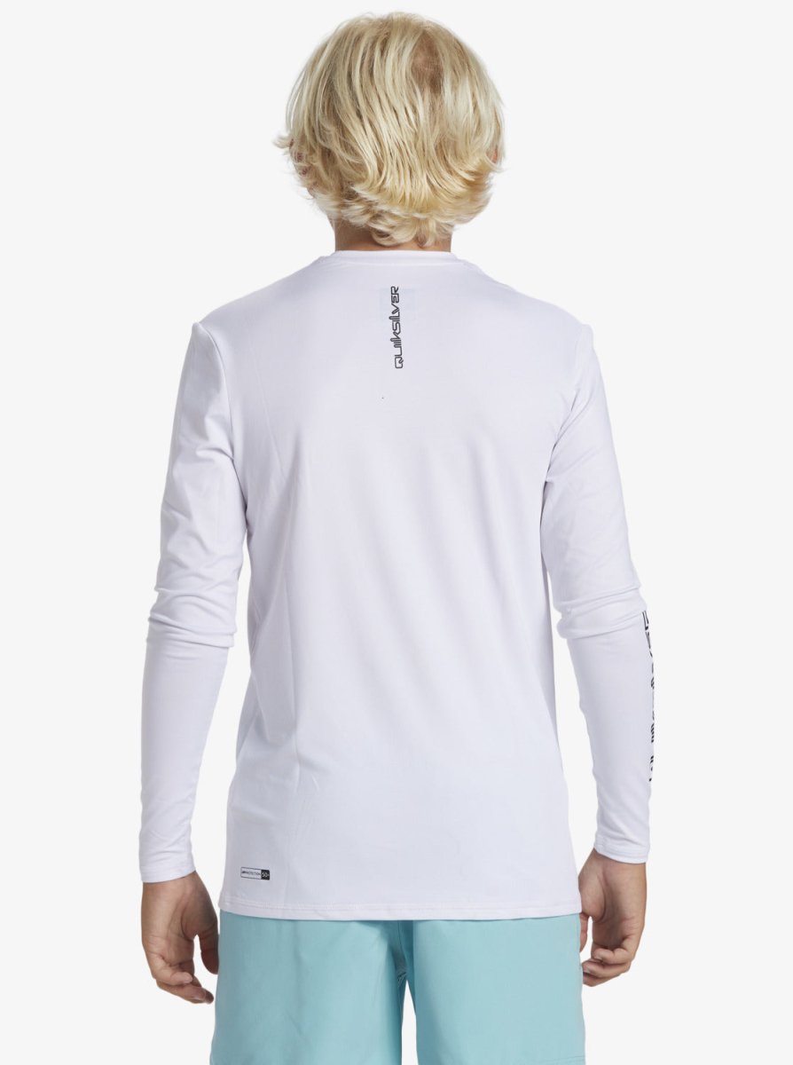 Kids Everyday Long Sleeve UV T-shirt - Børn - White - Gumpel & Co