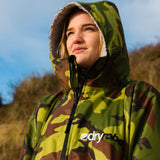 Advance Long Sleeve Surf Poncho | Voksne | Camo/Grey