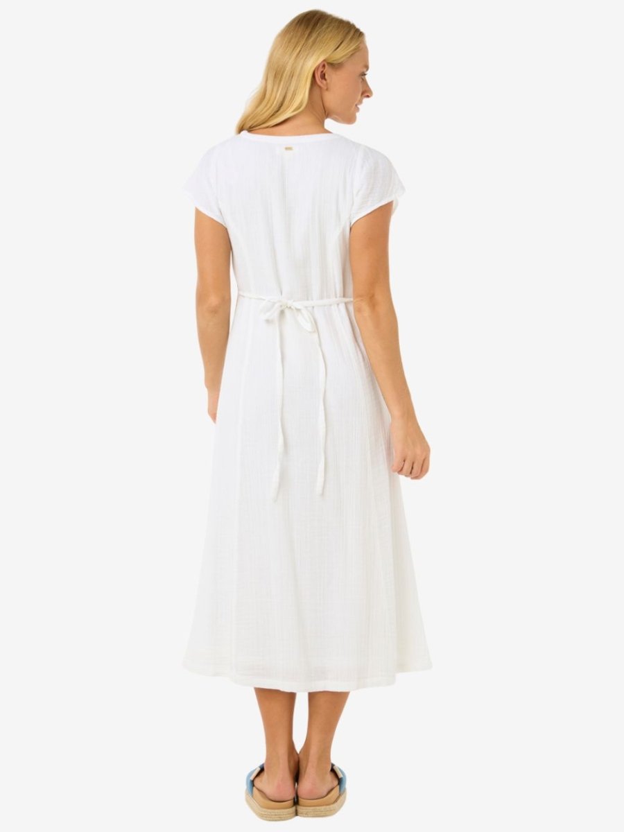 Premium Surf Long Dress - Dame - White - Gumpel & Co