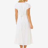 Premium Surf Long Dress - Dame - White