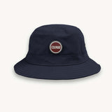 Retro Bøllehat med Maxi Logo | Unisex | Navy Blue