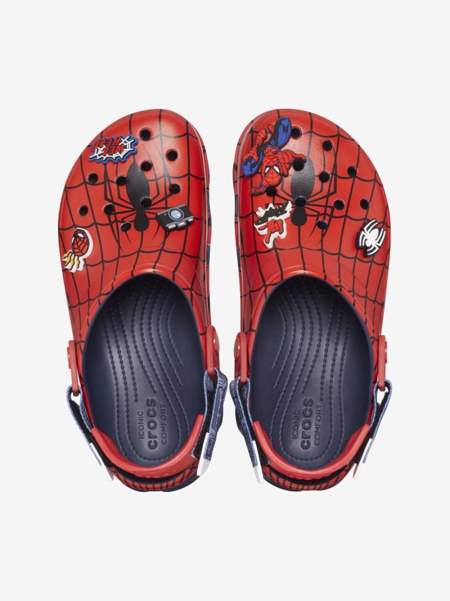 Kids Spider - man All Terrain Clog - Navy - Gumpel & Co