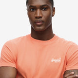Men's Essential Logo T-shirt - Sunburst Coral