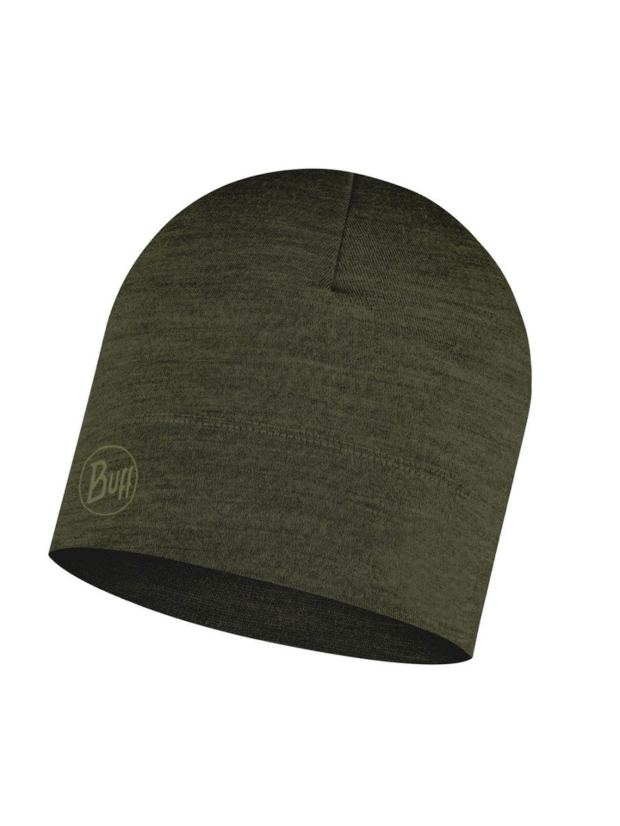 Lightweight Merino - uld Hue - Solid Bark (mørkegrøn) - Gumpel & Co