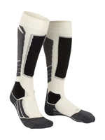 SK2 Intermediate Merinould Skisokker - Dame - Off White