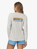 LS Capilene Cool Daily Graphic UV Tshirt - Dame - Boardlogo White