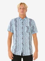 Fun Times Short Sleeve Shirt - Herre - Light Aqua