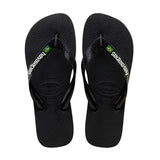 Brasil Logo Klipklapper - Unisex - Black/Black