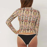 Women's Ikat Sandbar Rashguard | Dame | Pina
