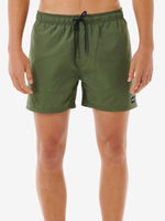 Offset Volley 15 Boardshort - Herre - Dark Olive