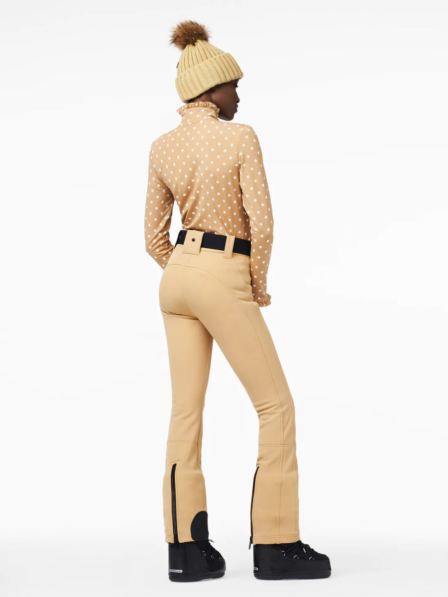 Women's Pippa Softshell Skibukser - Dame - Latte (lysebrun) - Gumpel & Co