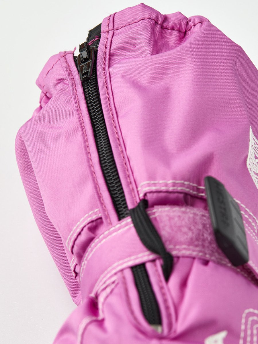 Baby Zip Long Vante - Børn - Cerice (lilla) - Gumpel & Co