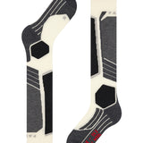 SK2 Intermediate Merinould Skisokker - Dame - Off White