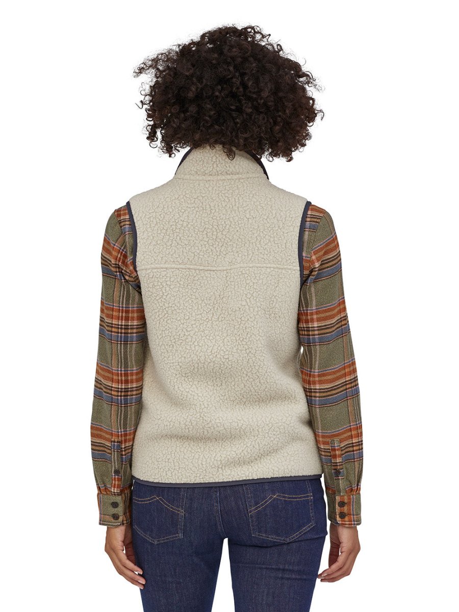 Retro Pile Fleece Vest - Dame - Pelican - Gumpel & Co