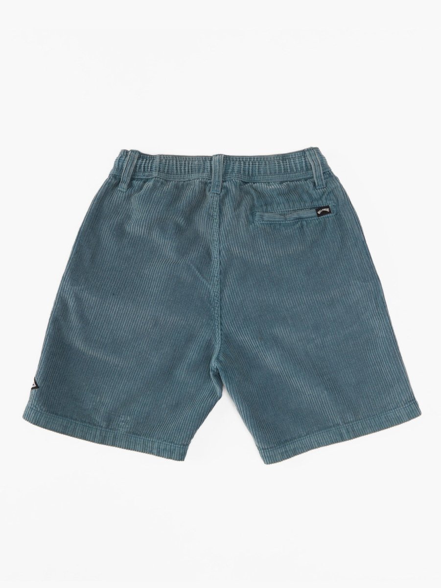 Kid's Larry Fløjlsshorts - Drenge - Smoke Blue - Gumpel & Co