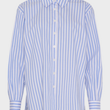 Vigga - Skjorte til damer - White/Powder Blue