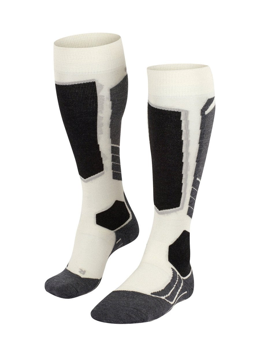 SK2 Intermediate Merinould Skisokker - Dame - Off White - Gumpel & Co