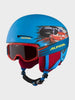 Zupo Disney Skihjelm + Briller - Børn - Cars