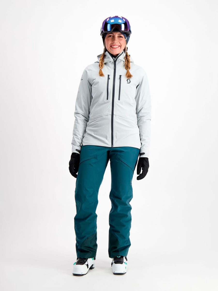 Women's Explorair Dryospun 3L Skibukser - Dame - Dark Blue - Gumpel & Co