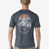 Men's Capilene Cool Daily Graphic T-Shirt - Lands - Smolder Blue
