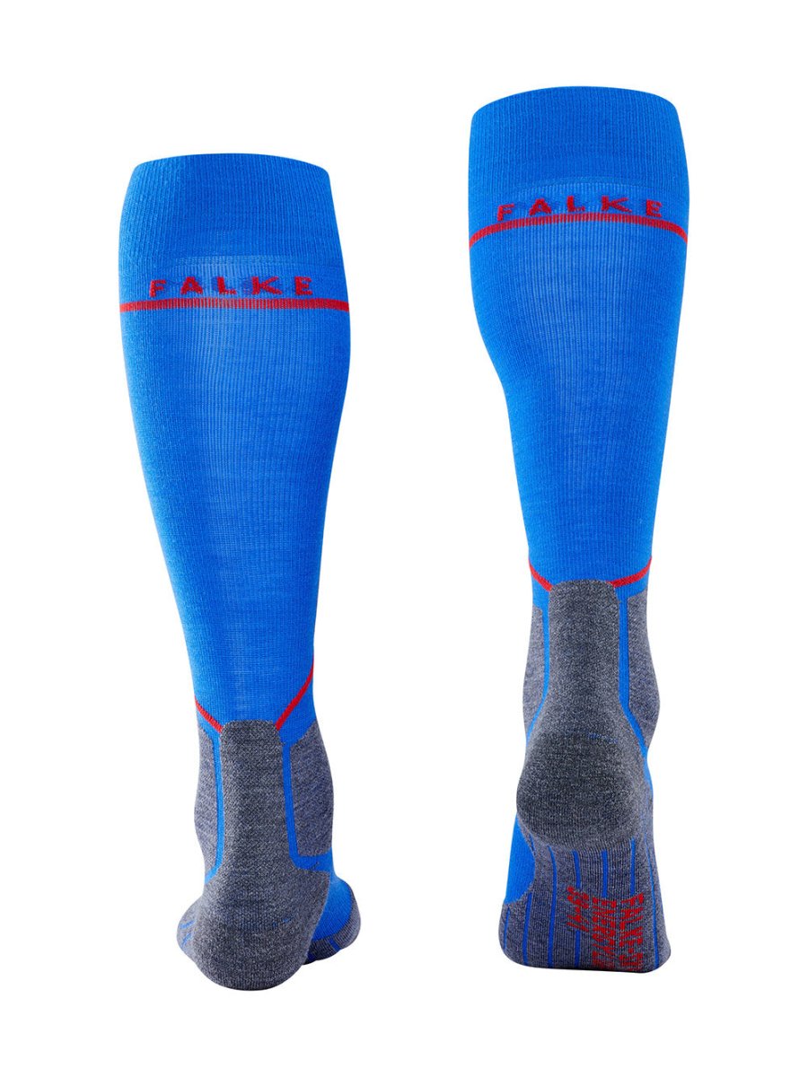 SK4 Advanced Compression Merinould Skisokker - Herre - Blue - Gumpel & Co