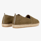 Men's Palma Læder Espadrillos - Herre - Khaki