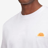 Plain T-shirt With Archive Logo - Herrer - White