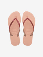 Slim Glitter II Klipklapper - Dame - Pink/Pink