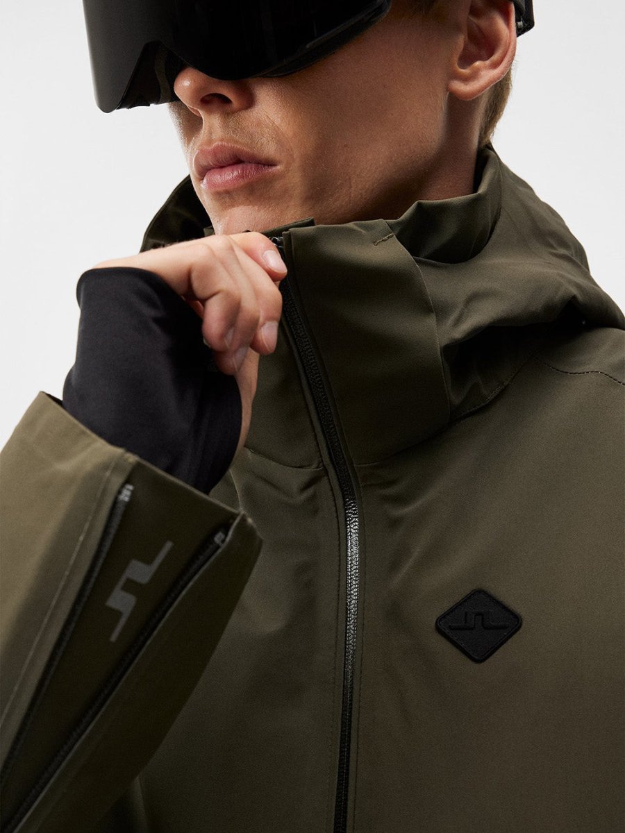 Men's Omnia Skijakke - Herre - Forest Green - Gumpel & Co