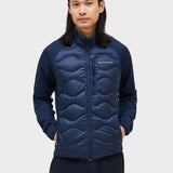 Helium Down Hybrid Midlayer - Mens - Blue Shadow