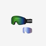 4D MAG - Skibriller - Black/Green + Ekstra linse