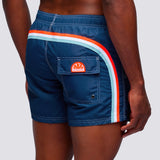 Men's Iconic Stretch Waist Badeshorts - Herre - Navy