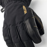 Army Leather Gore-Tex 5-finger handske - herre - black